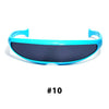 Futuristic Cyclops Visor Sunglasses with UV400 Protection
