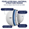 Caiton Pro 4-Layer Golf Balls with DuPont Surlyn Cover
