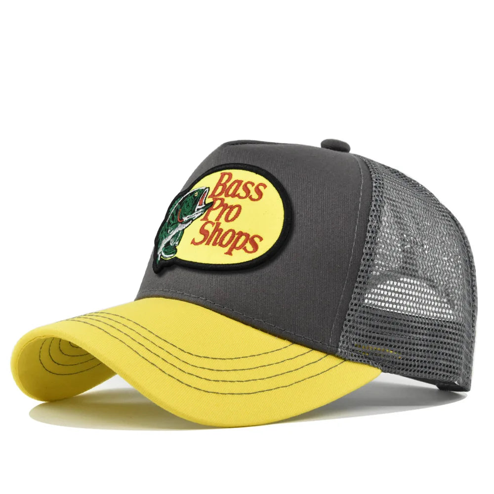 Breathable Mesh Baseball Cap with Adjustable Strap
