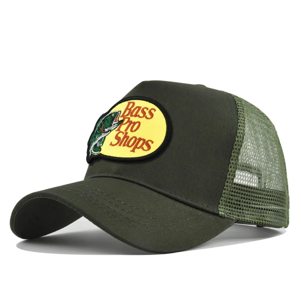 Breathable Mesh Baseball Cap with Adjustable Strap