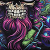 Skull Print Full Face Balaclava for Motorcycle & Outdoor Sports