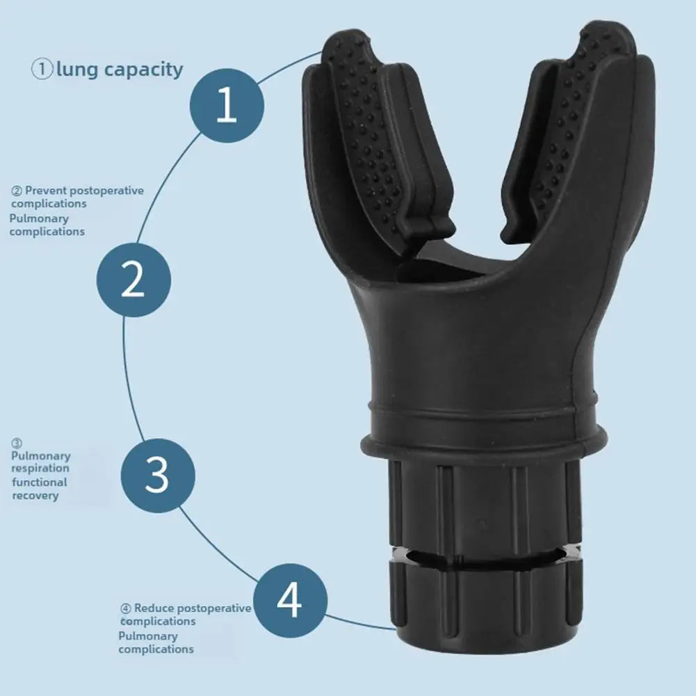 Adjustable Resistance Breathing Trainer for Lung Capacity