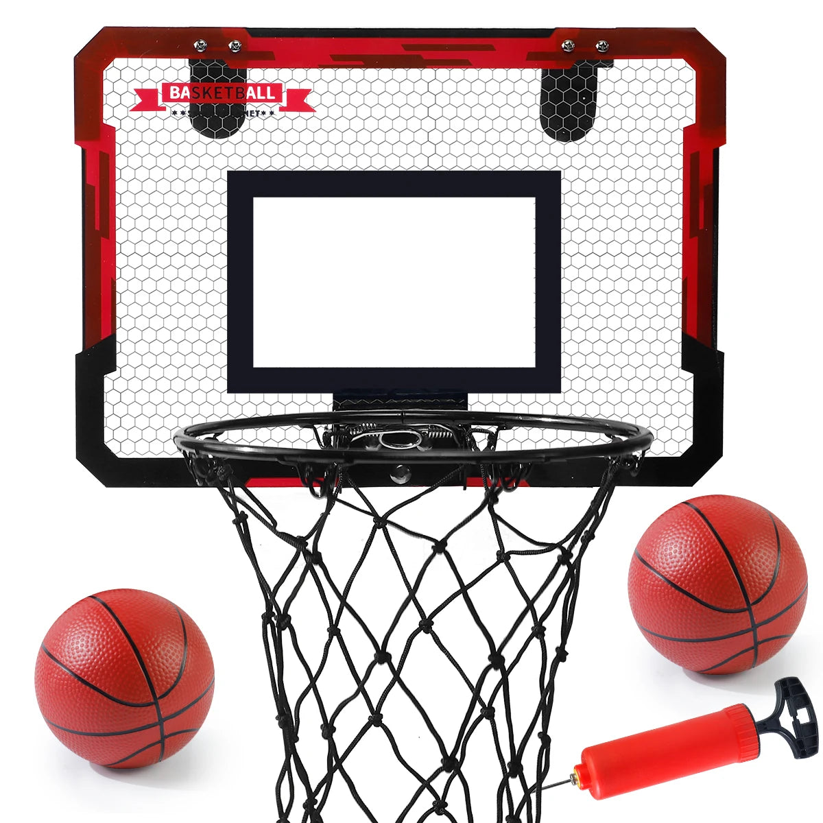 Mini Over-the-Door Basketball Hoop for Kids