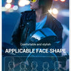 Oversized UV400 Sports Sunglasses for Men