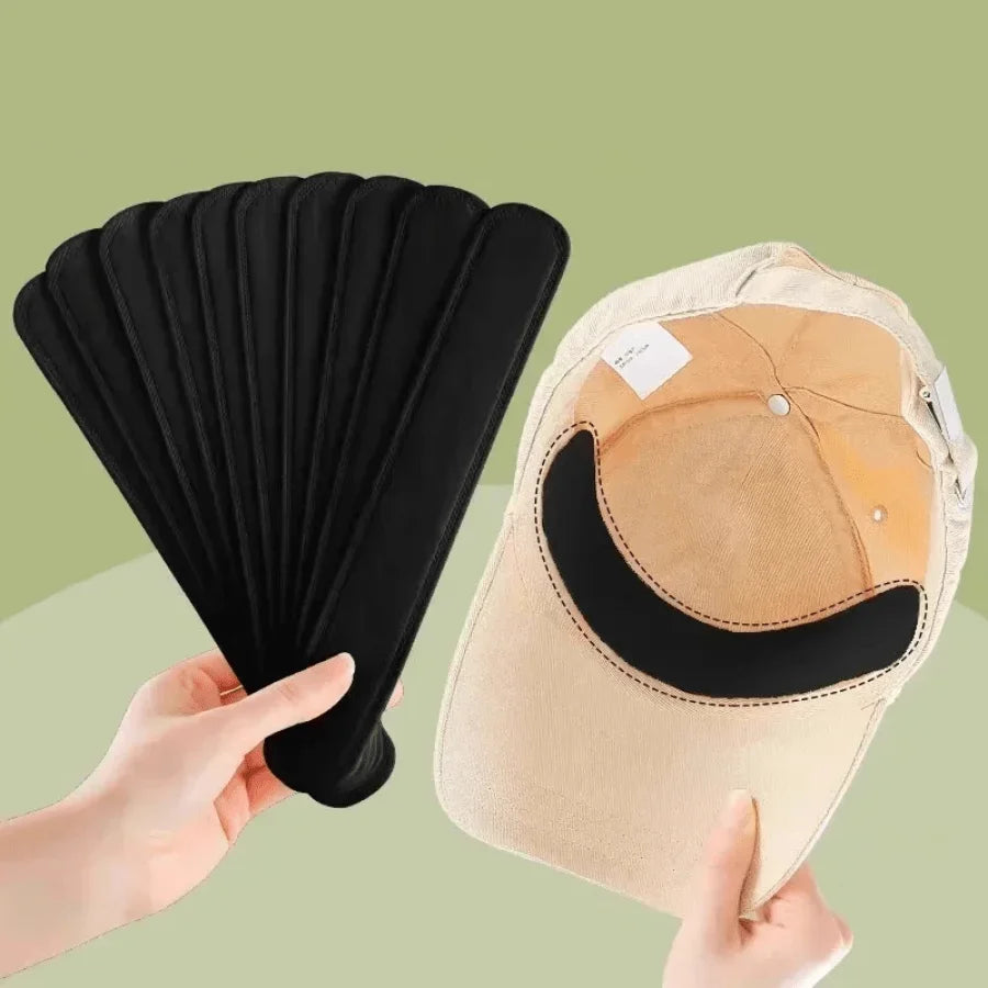 Adhesive Sweat Absorber Strips for Hats & Caps