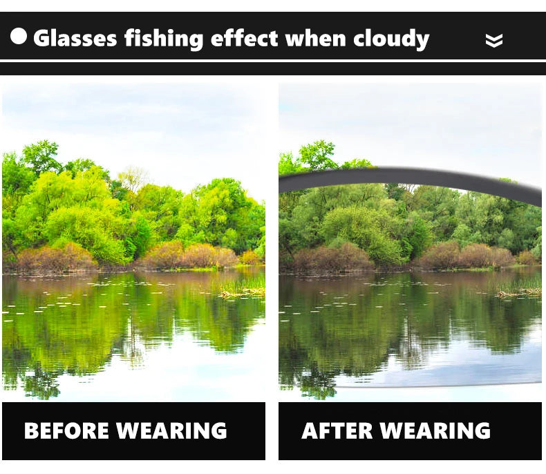 Photochromic Polarized Sports Sunglasses with UV400 Protection