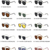 A grid showing various product colors of classic pilot polarized sunglasses for men and women.