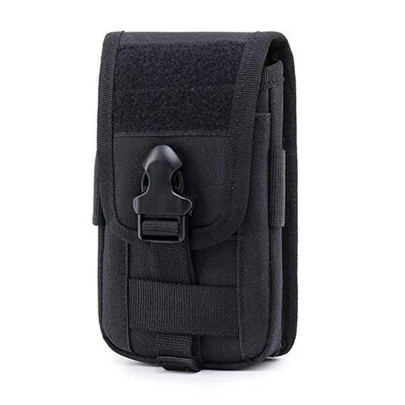 Rugged Tactical Phone Pouch with MOLLE System