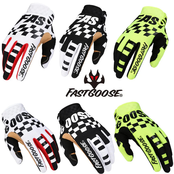 Breathable Full-Finger Cycling Gloves with Touchscreen Compatibility