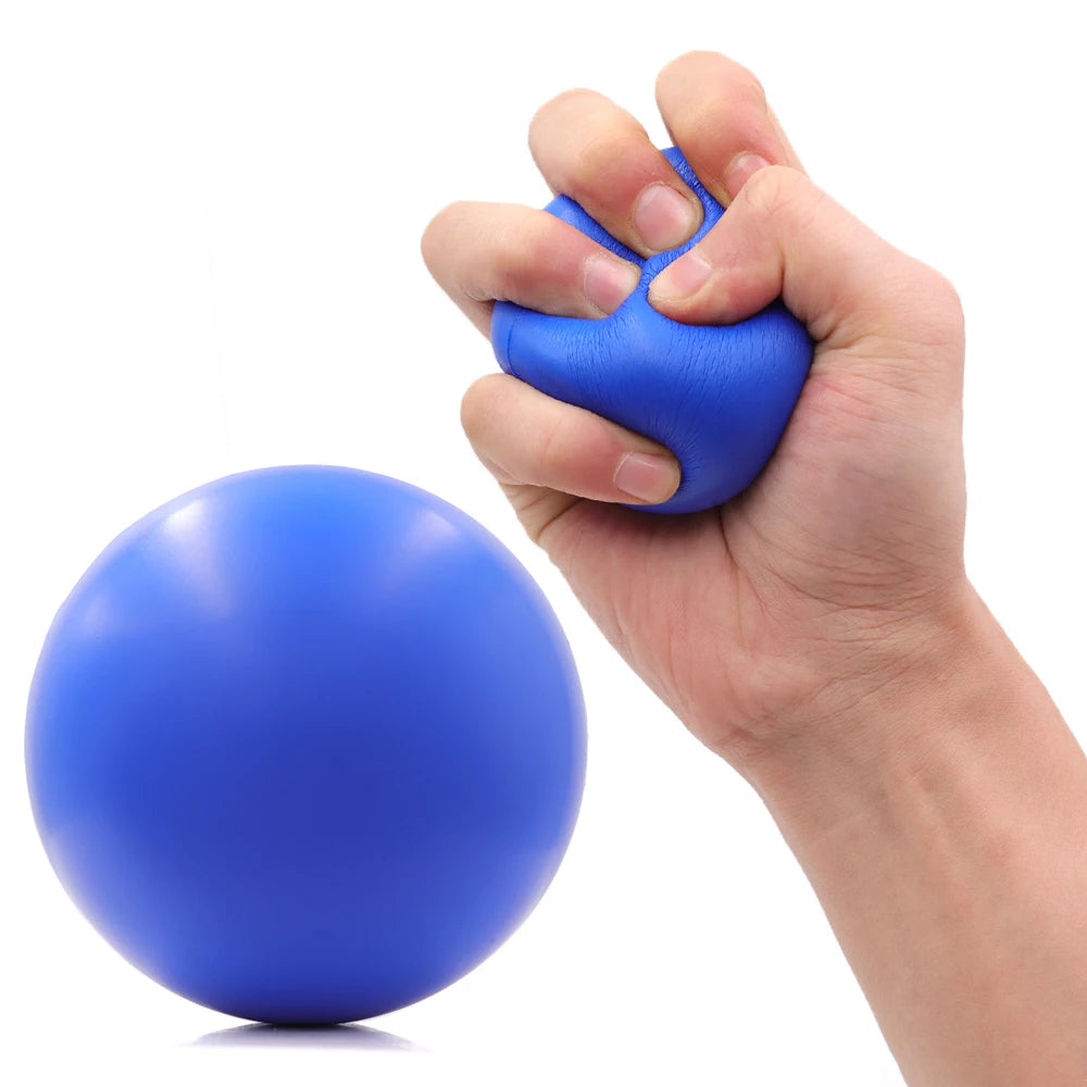 Foam Exercise & Massage Balls (2-Pack) for Grip Strength, Rehabilitation & Stress Relief