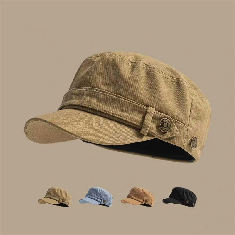 Adjustable Unisex Military Cap