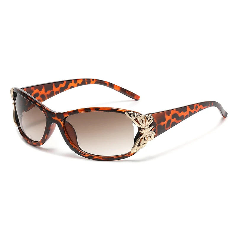Butterfly Cat-Eye Sunglasses with UV400 Protection