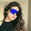 UV400 Cycling Sunglasses with Large Frame
