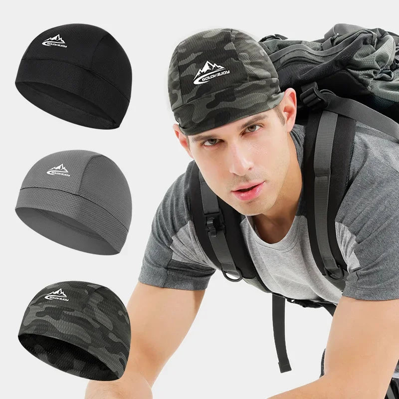 Breathable Moisture-Wicking Cycling Cap for Under Helmet