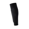 Black durable sports shin guard for football or basketball