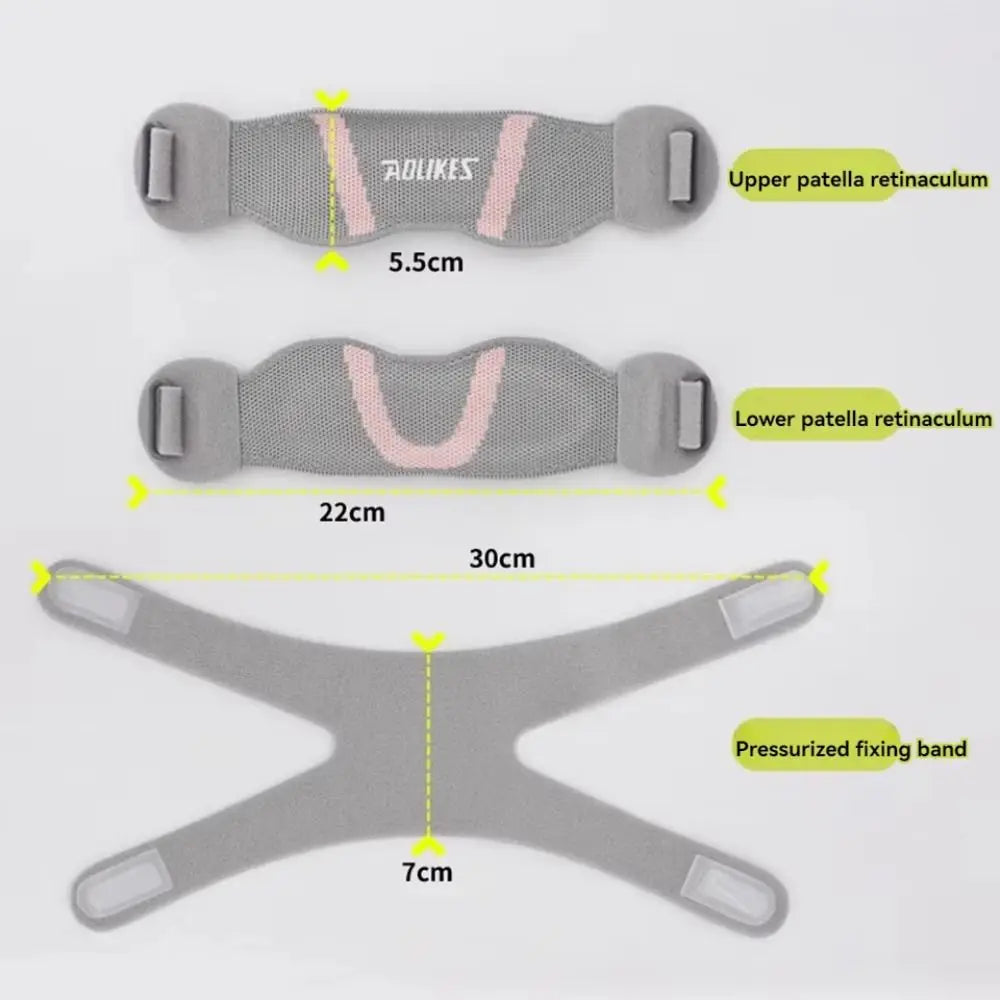 Adjustable Knee Support Strap with Dual Straps for Pain Relief