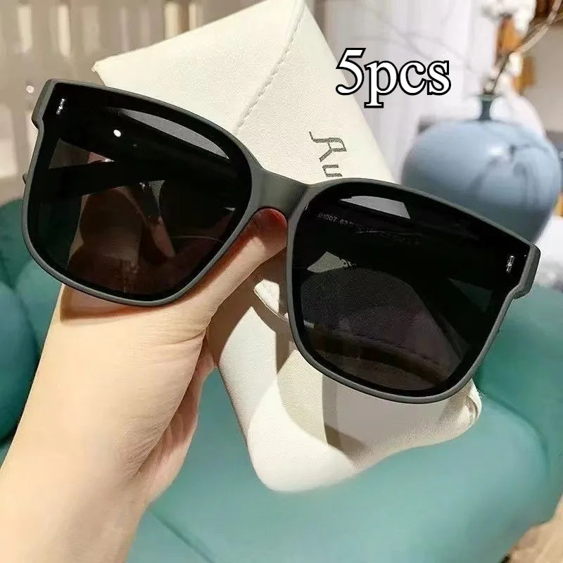 Foldable UV400 Fit-Over Sunglasses for Prescription Glasses Wearers