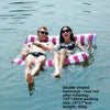 Striped Inflatable Pool Hammock for Adults