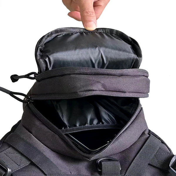 Camo Tactical Waist Pack with Adjustable Strap
