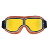 Vintage Leather Motorcycle Goggles