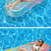 Striped Inflatable Pool Hammock for Adults