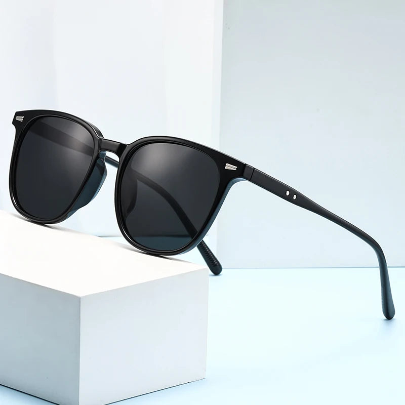 Ultra-Light Square Sunglasses with UV400 Protection