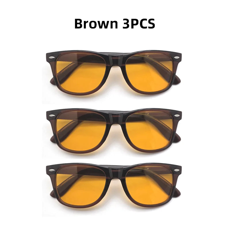 Square Blue Light Blocking Glasses for Men and Women