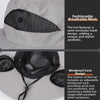Solar-Powered Cooling Fan Hat with UV Protection