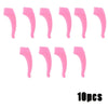Dix embouts en silicone roses antidérapants pour lunettes