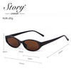 Retro Tortoiseshell Oval Sunglasses