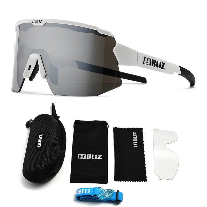 Breeze Cycling Sunglasses with 2 Interchangeable HD Lenses