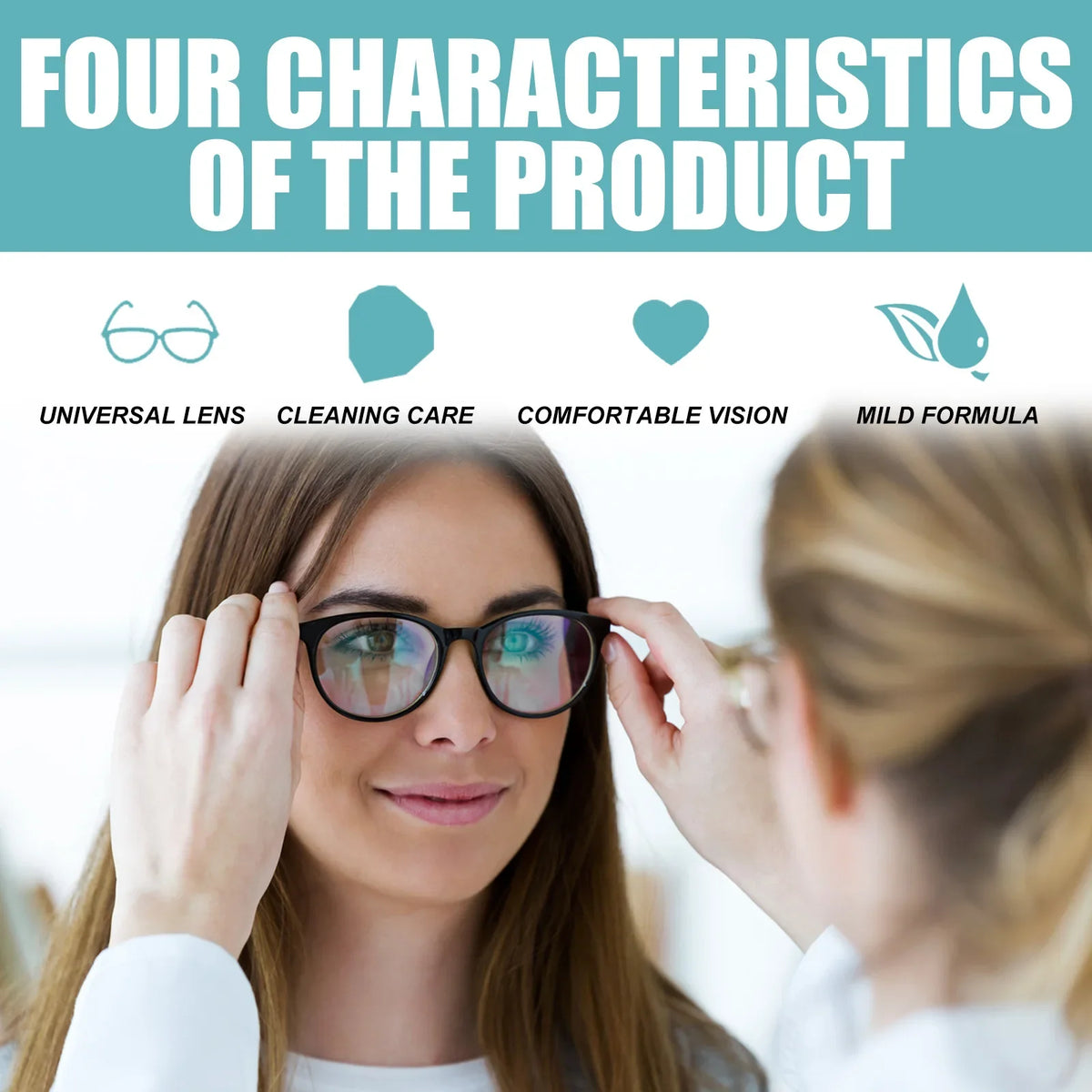 Glasses Lens Cleaner Spray – 100ml
