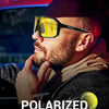 Oversized UV400 Sports Sunglasses for Men