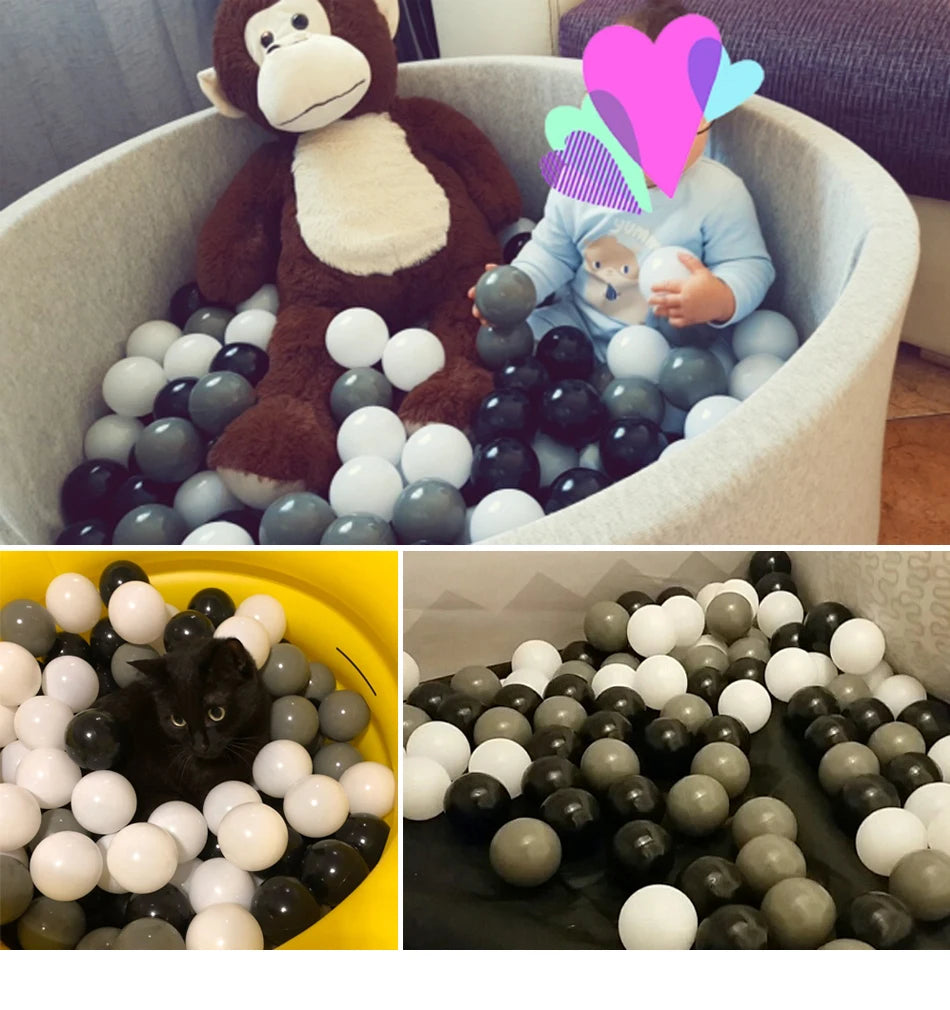 Eco-Friendly Ball Pit Balls for Kids (100-Piece Set)