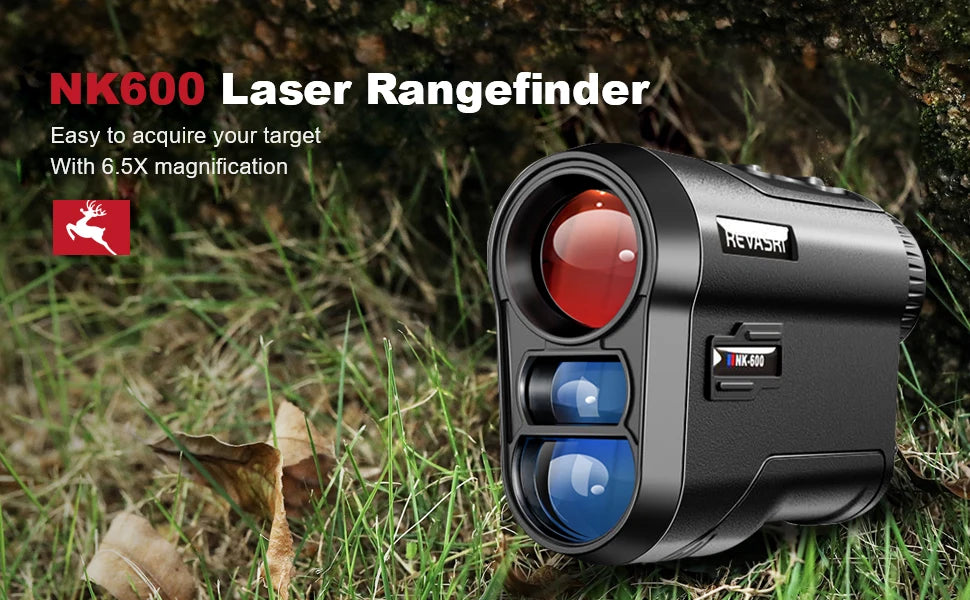Golf Laser Rangefinder with Slope Compensation and Flag Lock