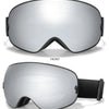 Outdoor Ski Goggles with Protective Case and Anti-Fog Lenses