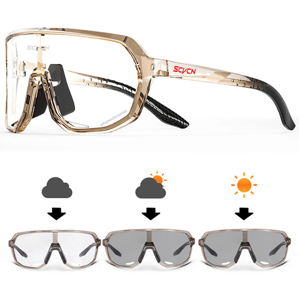 Photochromic Cycling Glasses with UV400 Protection