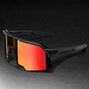 Oversized Windproof Sports Sunglasses with UV400 Protection