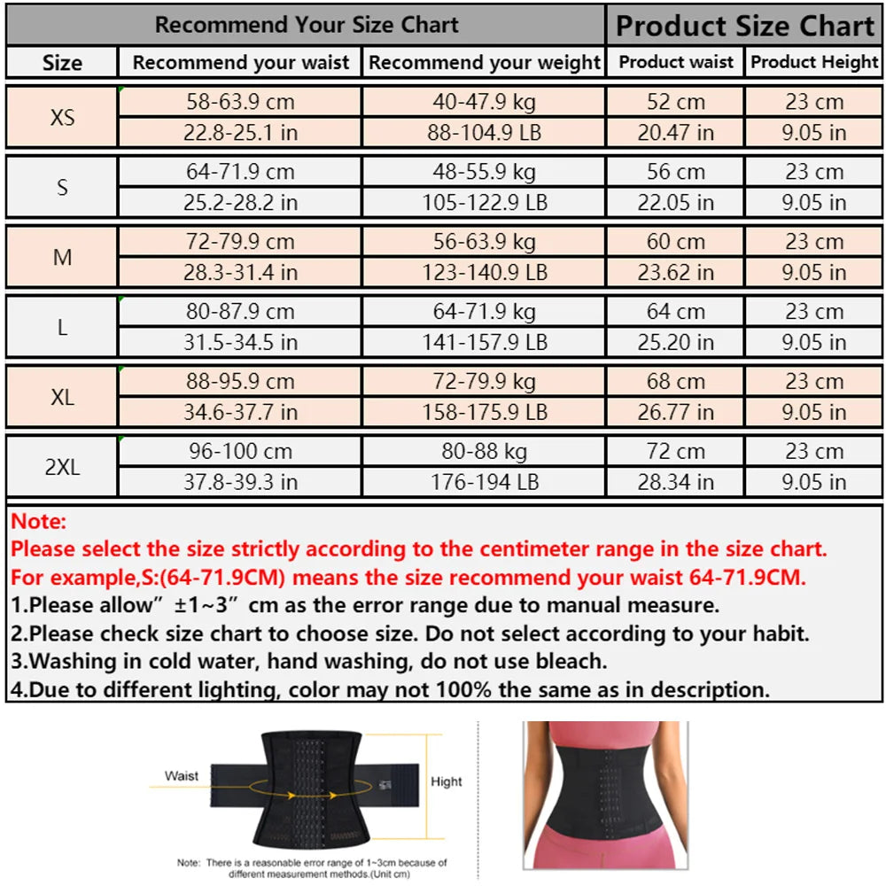 Firm Control Waist Trainer Cincher for Women