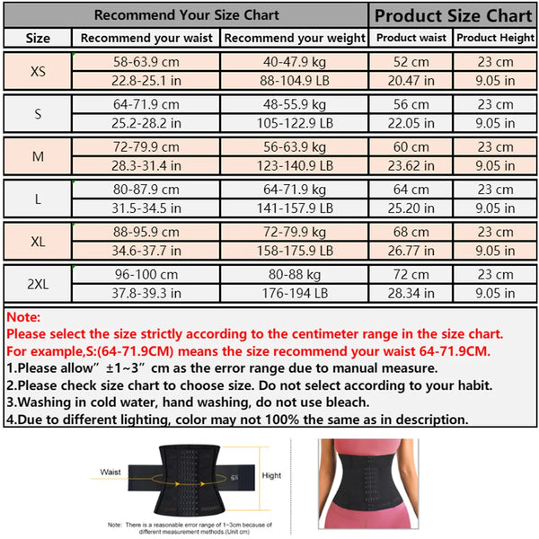 Firm Control Waist Trainer Cincher for Women