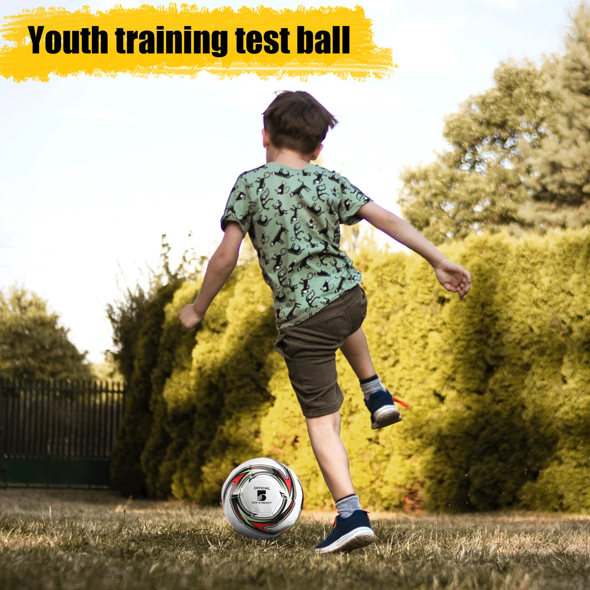 Professional Size 5 Soccer Ball – All-Weather Training & Match Play