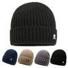 Fleece-Lined Knit Beanie for Men and Women