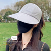 Foldable Wide Brim Sun Hat with Adjustable Strap