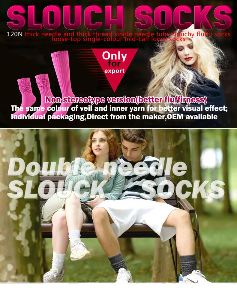 Cozy Knit Bubble Socks for Women and Men