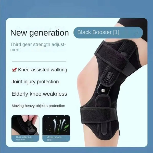 Knee Support Brace with Rebound Springs