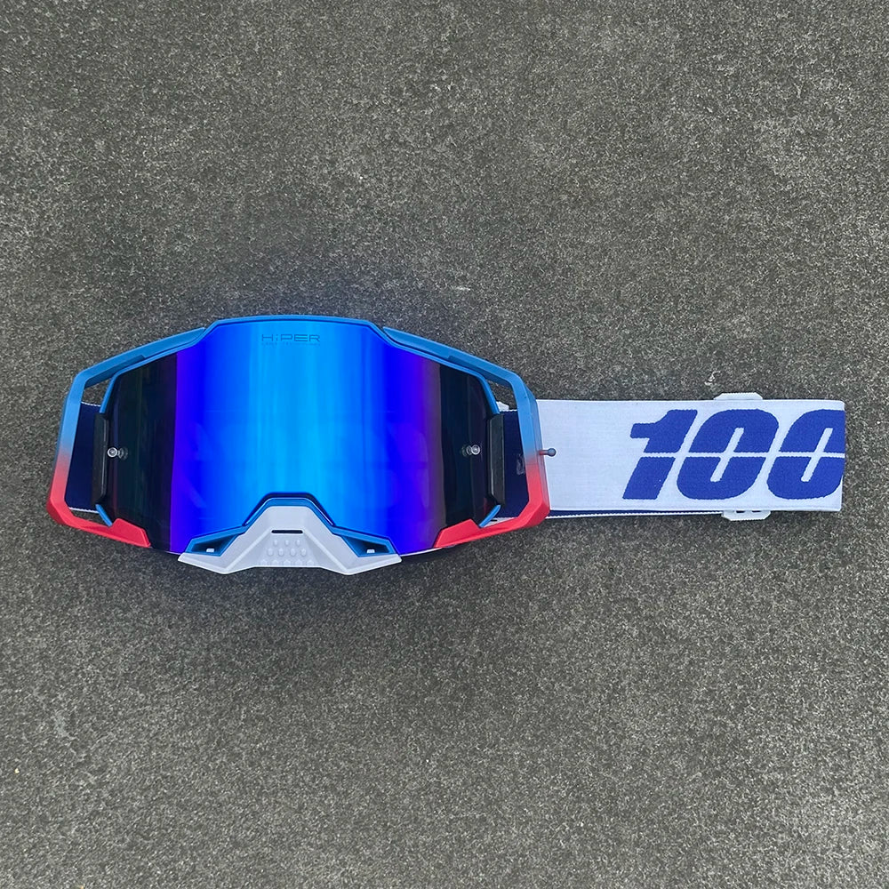Pro-Grade Motocross Goggles with HD UV400 Lenses