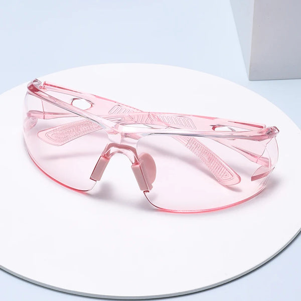 Rimless PC Safety Glasses with Blue Light & Pollen Protection