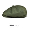 Men's Classic Newsboy Cap – Cotton 8-Panel Ivy Hat
