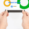 Hands hold a black self-fusing silicone repair tape, demonstrating its product feature.