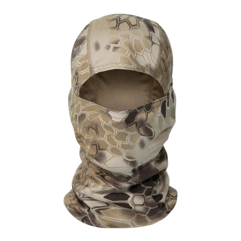 Camouflage Full Face Balaclava for Outdoor Sports